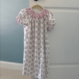 Petit Bebe Smocked Knit Dress